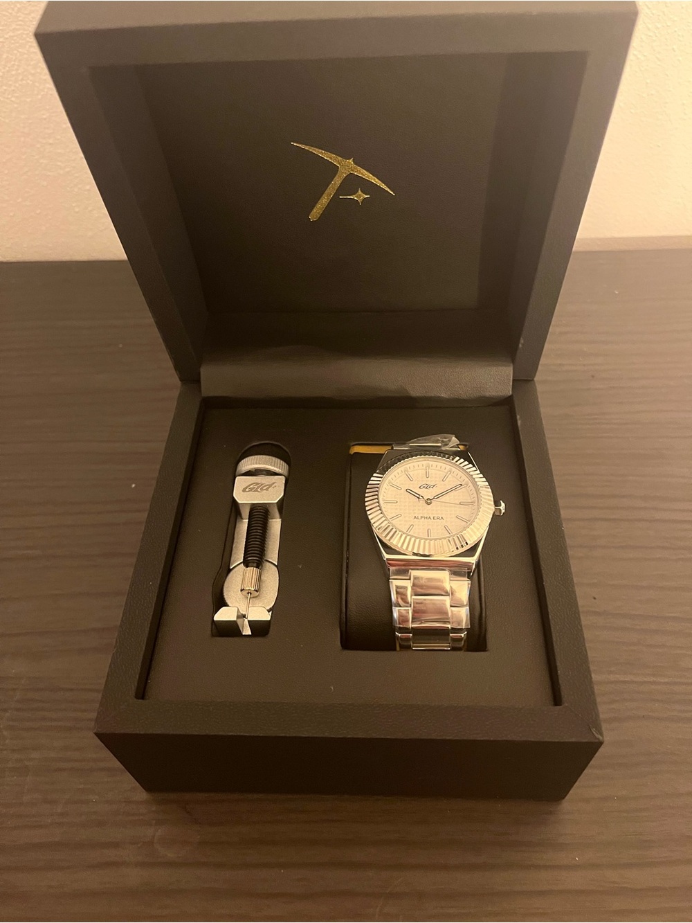 GLD Alpha Era White Gold Watch